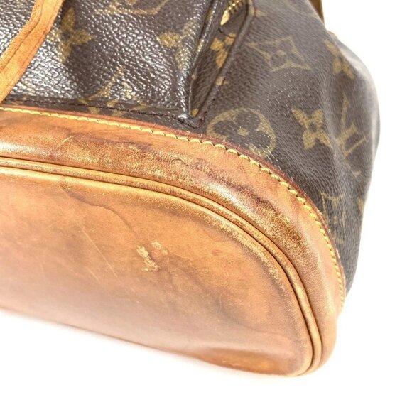 LOUIS VUITTON M51137 Monogram Mini Montsouris bag Backpack MonogramCanvas Brown - Picture 6 of 16